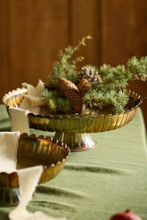 Scalloped Copper Bowl