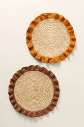 Handwoven Ruffle Placemat