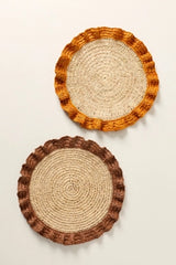 Handwoven Ruffle Placemat