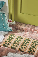 Holly Striped Coir Printed Doormat