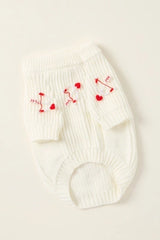 Seasonal 3D Motif Pet Sweater