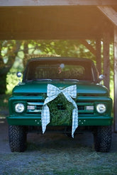 Gingham Bow Tree Topper