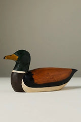 Wooden Mallard Decorative Object