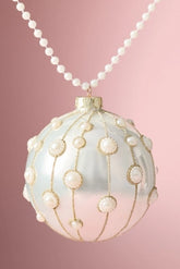 Pearl Embellished Ornament