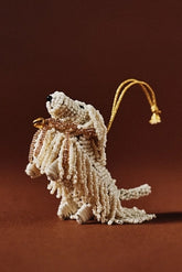 Beaded Dog Ornament