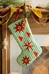 Patchwork Quilt Cotton Stocking