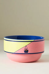 Apres Ski Stoneware Nut Bowl