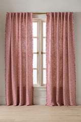 Luxe Linen Blend Woven Curtain