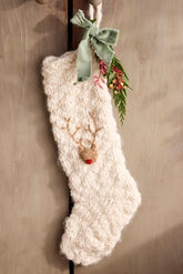 Knitted Holiday Icon Stocking