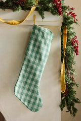 Gingham Cotton Stocking