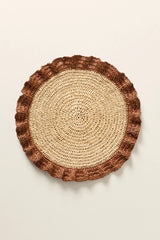 Handwoven Ruffle Placemat