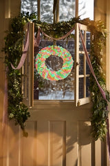 Stargazer Cherry Ball 2-Function Light Wreath