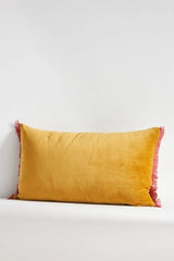 Harlowe Embroidered Velvet Pillow