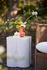 Clover Ceramic Side Table