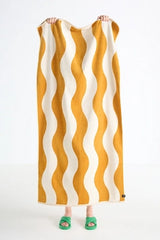 Slowtide Cotton Woven Stripe Beach Towel