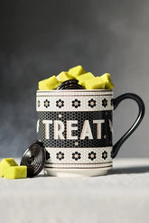The Bistro Tile Stoneware Mug: Halloween Edition