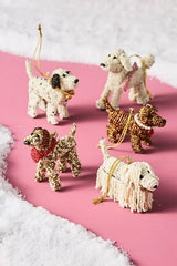 Beaded Dog Ornament