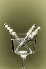 Delphine Pearl Cocktail Picks, Set of 4