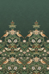 William Morris Strawberry Thief Unpasted Wall Mural