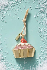 Joanna Buchanan Jeweled Cupcake Ornament
