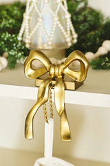 Bow Metal Stocking Holder