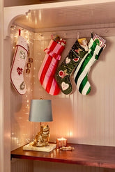 Coretta Embellished Stocking