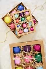 2" Shining Ball Ornaments, Set of 12