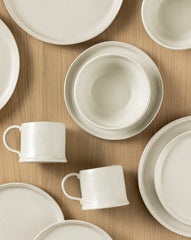 Aiden Soft Gray Dinner Plate