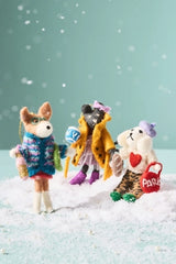 Travel Animal Felt Ornament