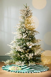 Ruffled Stripe Tree Skirt