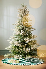 Ruffled Stripe Tree Skirt