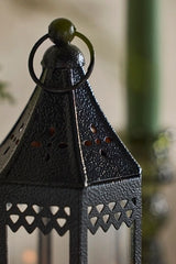 Mini Punched Iron Lantern