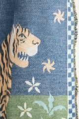 Printed Goods Cotton Jacquard Throw Blanket