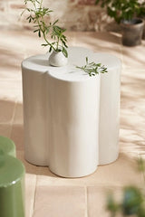 Clover Ceramic Side Table