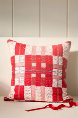 Selene Plaid Woven Pillow