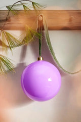 8" Giant Glass Bauble Ornament