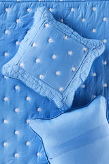 Maeve by Anthropologie Cotton Polka Dot Embroidered Euro Sham