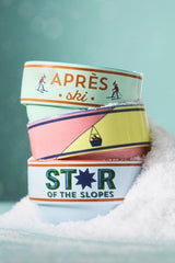 Apres Ski Stoneware Nut Bowl