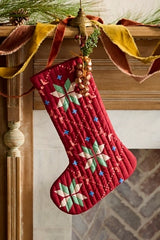 Patchwork Quilt Cotton Stocking