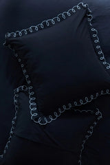 Maeve by Anthropologie Organic Cotton Looped Embroidered Euro Sham