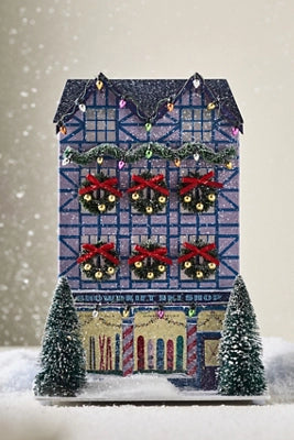 Emily Taylor Light-Up Holiday Village House