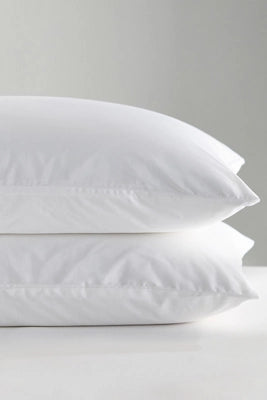Cotton Pillow Protectors, Set of 2