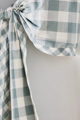 Gingham Bow Tree Topper