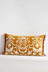 Harlowe Embroidered Velvet Pillow