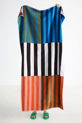 Slowtide Cotton Woven Cannon Oversized Beach Towel