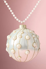 Pearl Embellished Ornament