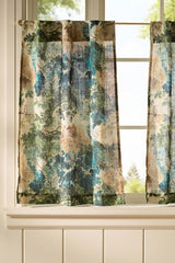Judarn Printed Cotton Café Curtains, Set of 2