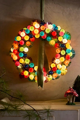 Stargazer Yesteryear Light Wreath