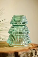 Luster Glass Tree Taper Holder