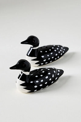 Loon Salt & Pepper Shakers